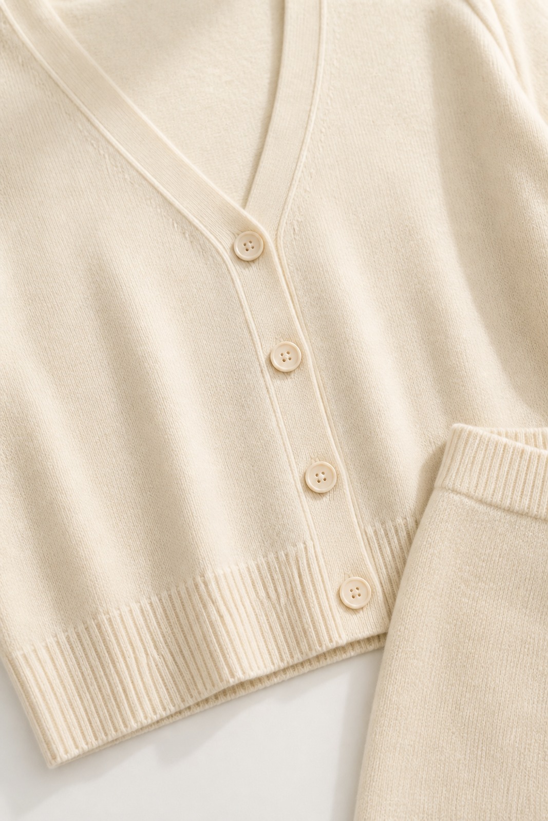 Custom Women's Cardigan & Midi Skirt Knit Set macro product image
