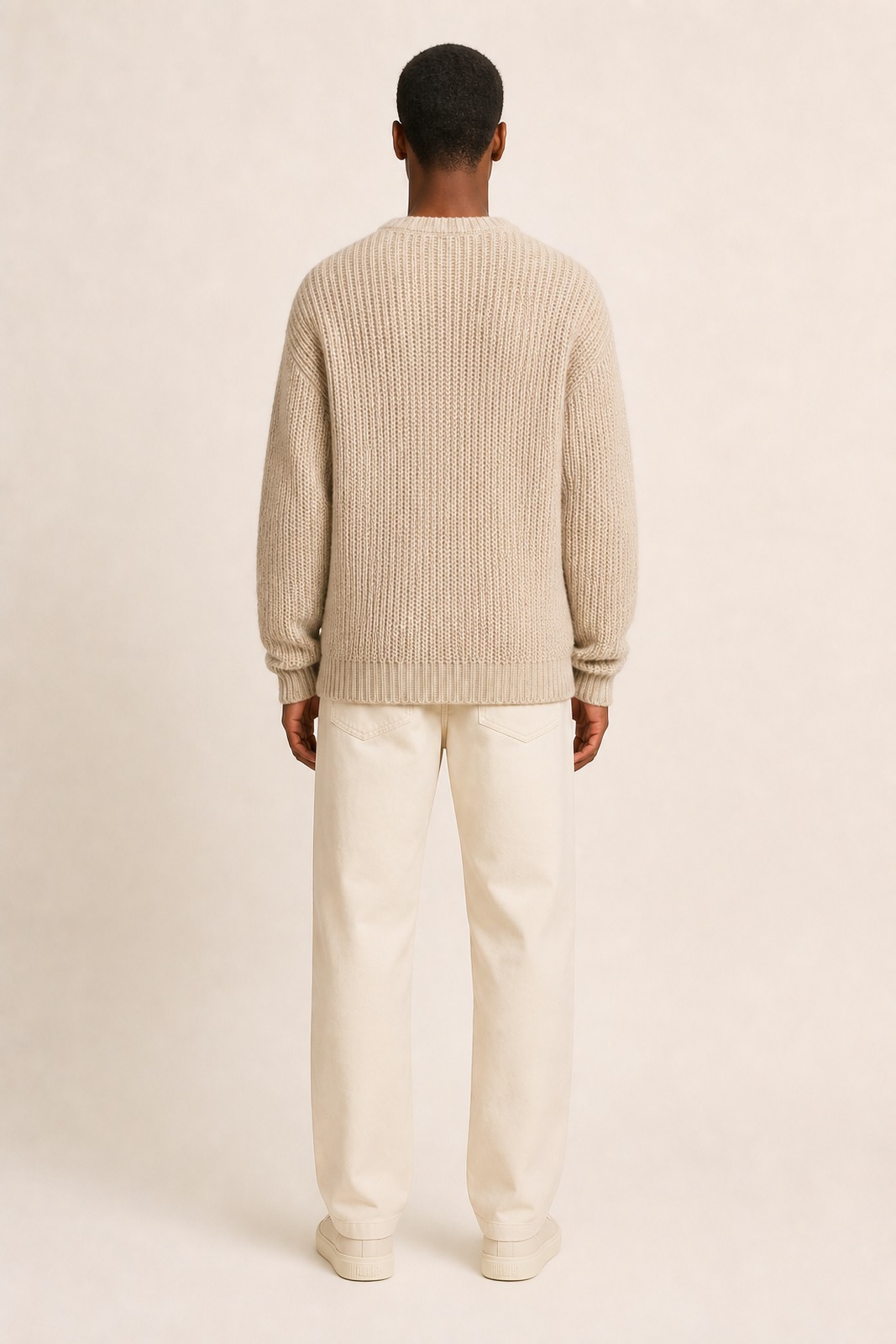 Custom Unisex Crewneck Sweater back product image